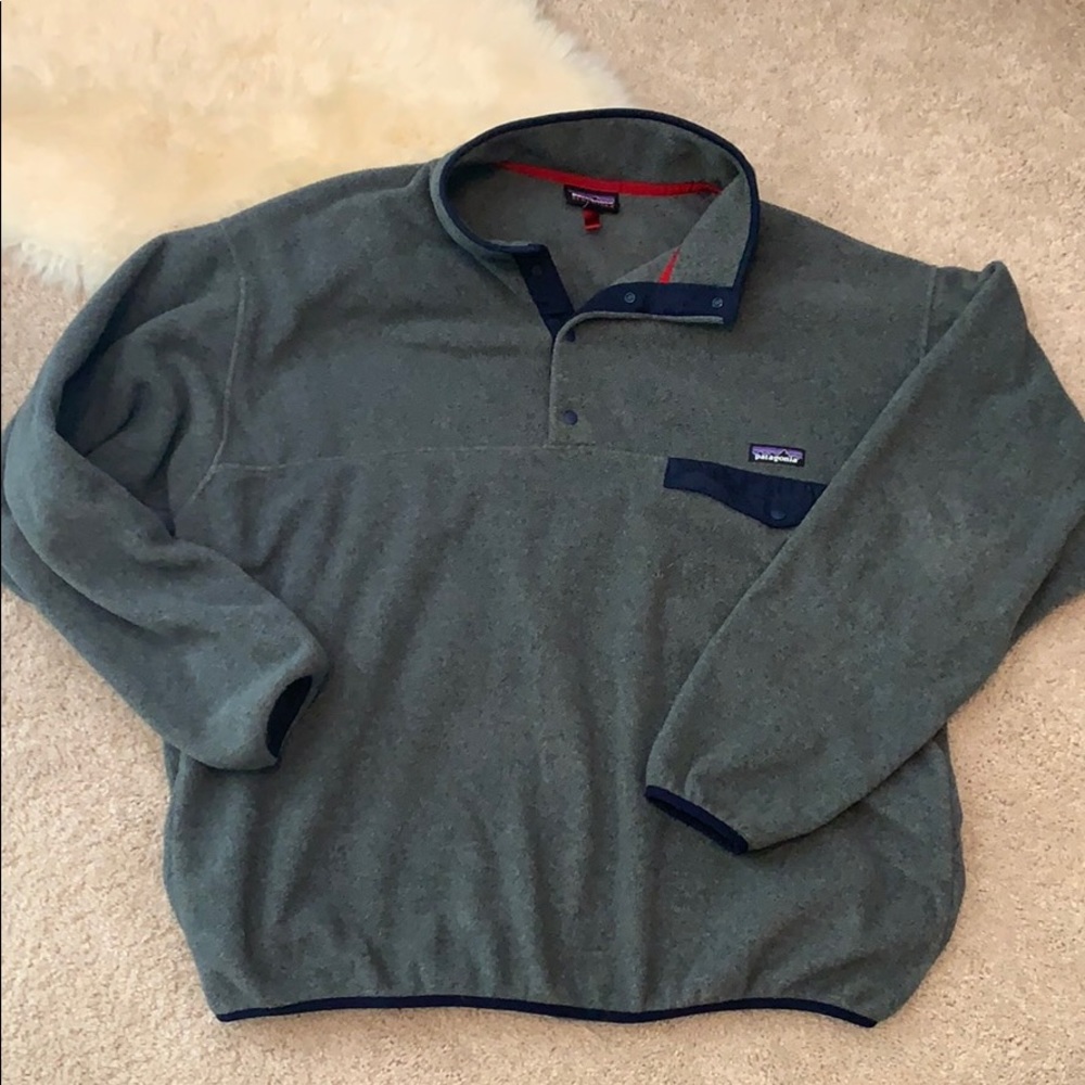 Men’s Patagonia Synchilla Fleece - XXL Grey